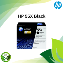 HP 55X High Yield Black Original LaserJet Toner Cartridge