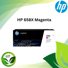 HP 658X High Yield Magenta Original LaserJet Toner Cartridge