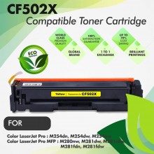 HP CF502X Yellow Premium Compatible Toner Cartridge